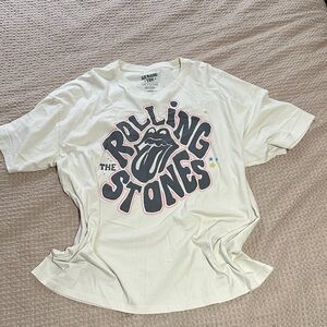 American Eagle Cream Band Tee